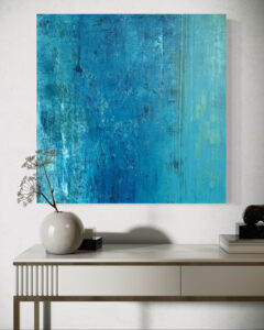 Abstract painting by artist James Gree 